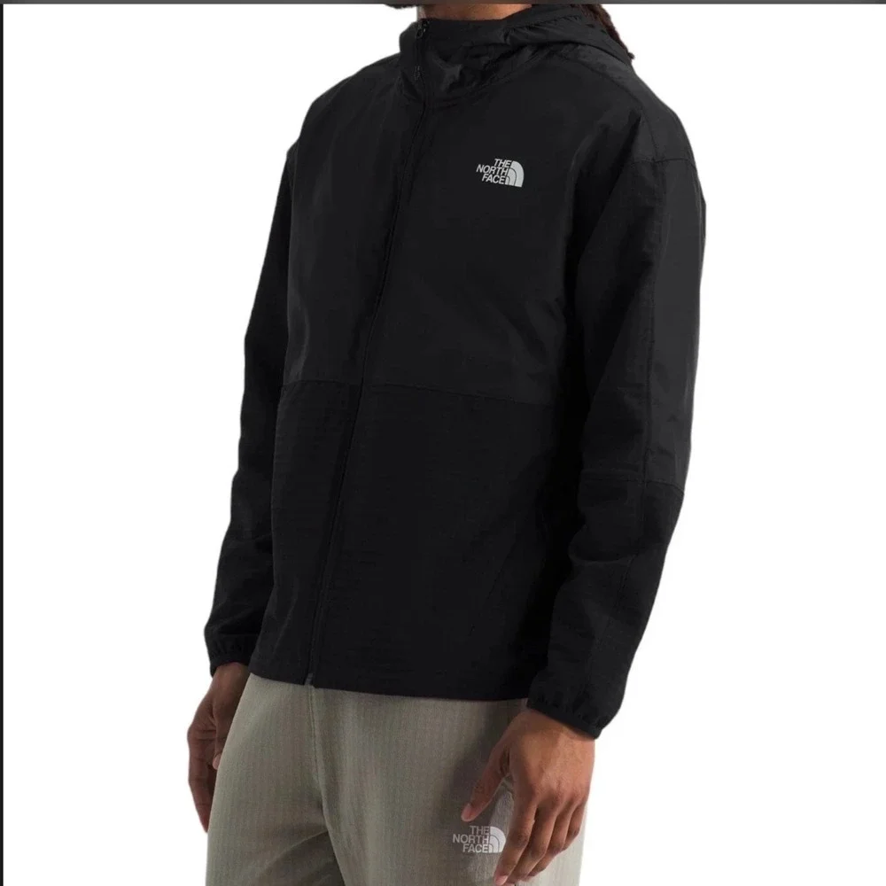 The North Face‎ Tekwear Grid Hybrid Full Zip Jacket Black Small New With Tags